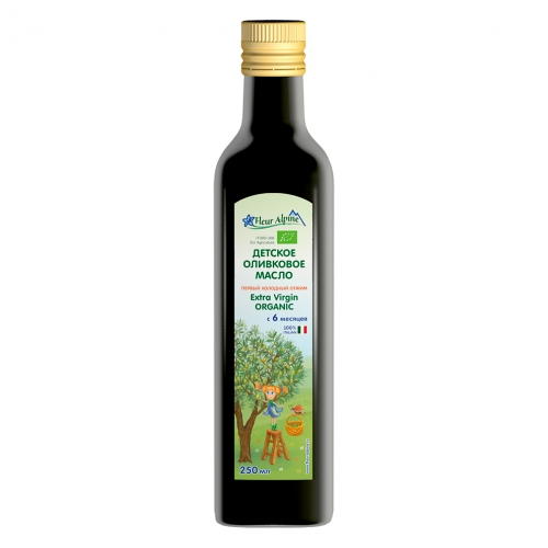 Детское оливковое масло EXTRA VIRGIN, 250 мл