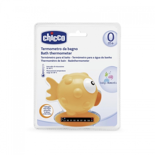 Термометр для воды Рыбка Chicco, желтый