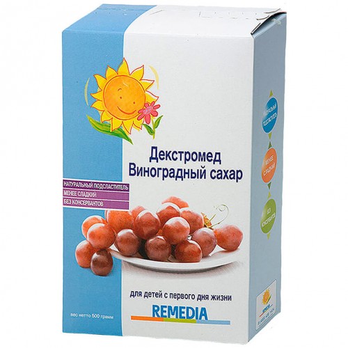 Виноградный сахар Remedia декстромед 500 г