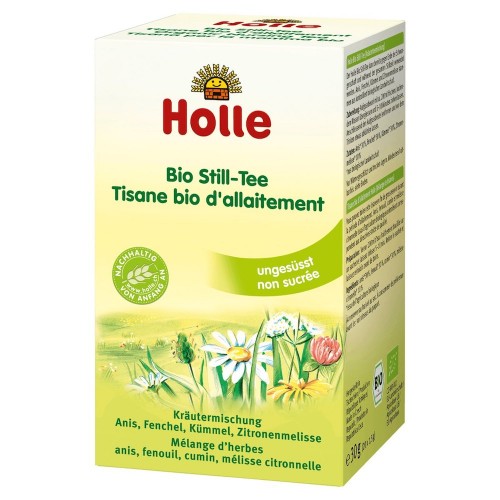 Чай Holle для кормящей мамы грудью, органический, 20х1,5 г