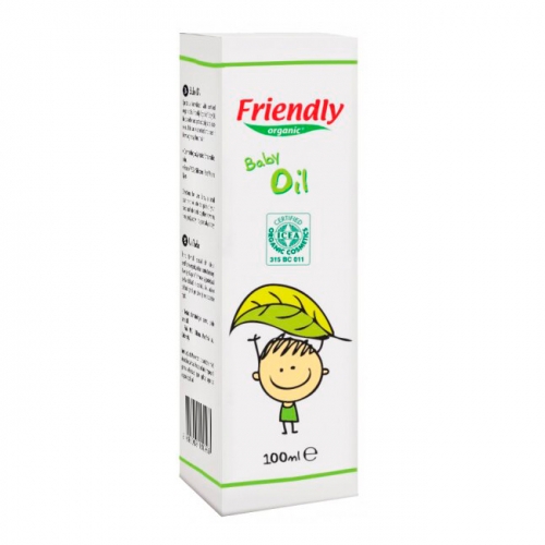 Детское органическое массажное масло Friendly Organic, 100 мл