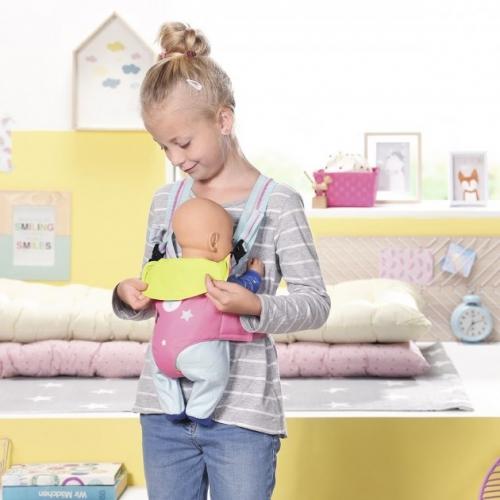 Рюкзак-кенгуру для ляльки BABY BORN серії "День Народження" - ПОРУЧ З МАМОЮ