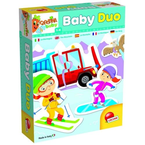 Ігровий набір CAROTINA Baby DUO (13 пазлiв Гори)