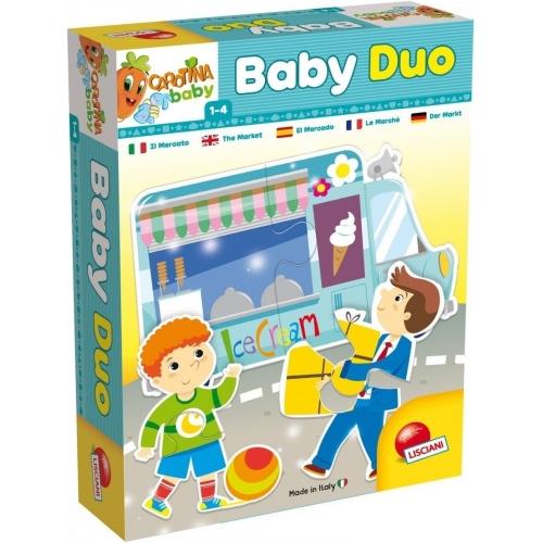 Ігровий набір CAROTINA Baby DUO (13 пазлiв Ринок)