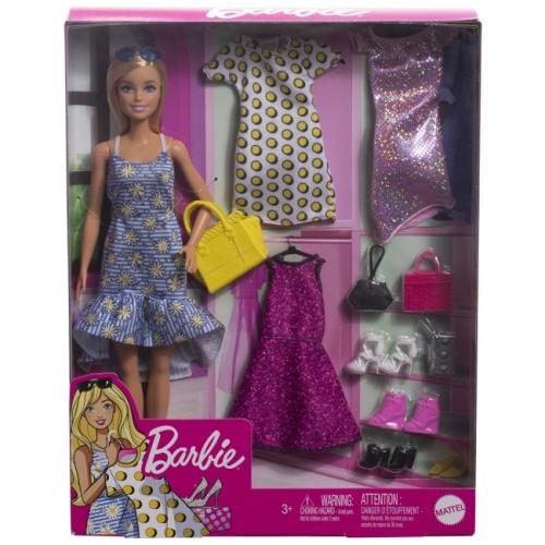 Лялька Barbie з нарядами